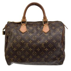 Louis Vuitton Brown Monogram Handbag